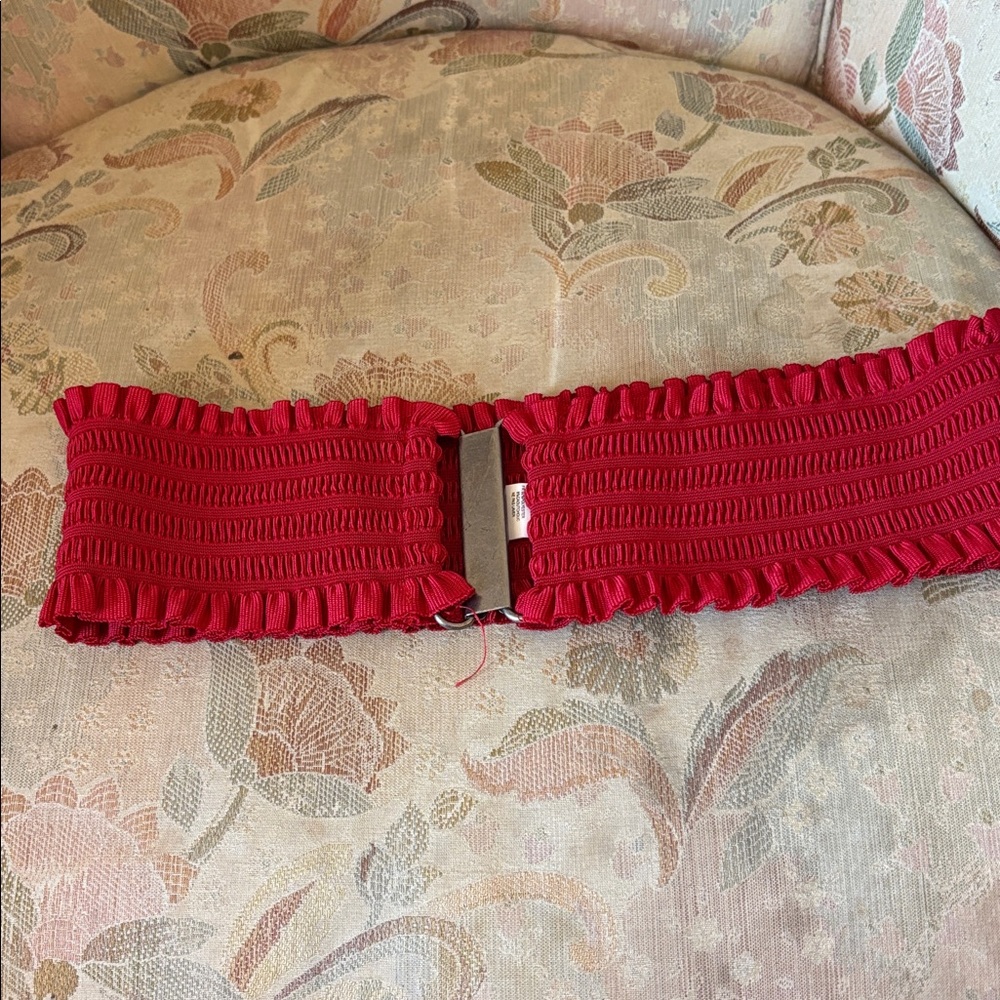 Elegant Red Women's Belt